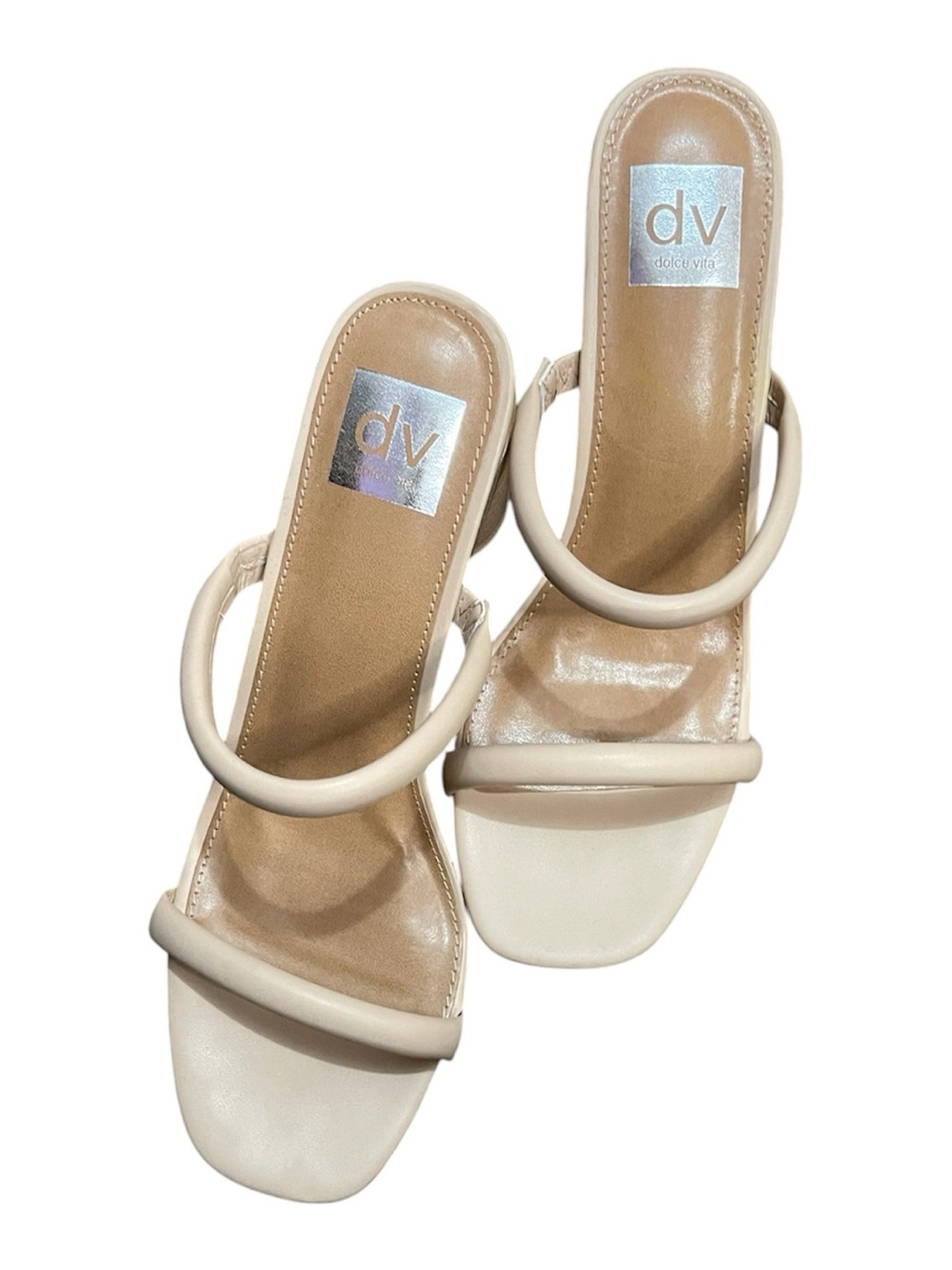 DV Dolce Vita Merrick Nude square toe Sandal size 9